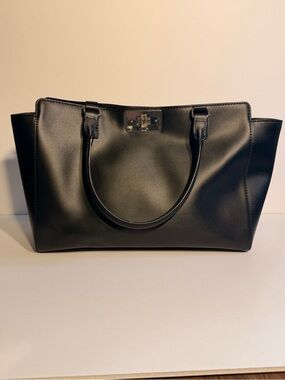 Kate spade  Black Leather Tote Bag - Elegant Everyday Carry